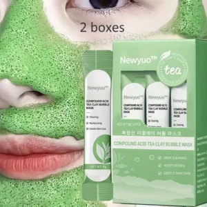 newyuo™ Green Tea InstaFoam Detox Mask