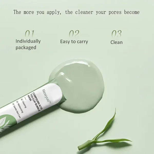 newyuo™ Green Tea InstaFoam Detox Mask