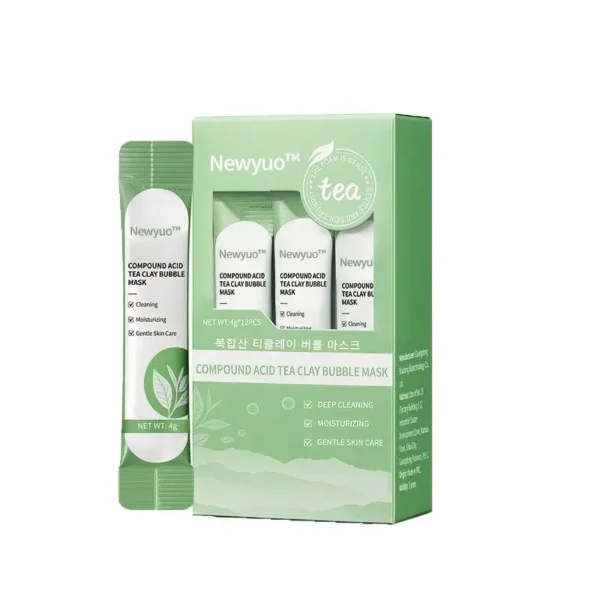 newyuo™ Green Tea InstaFoam Detox Mask