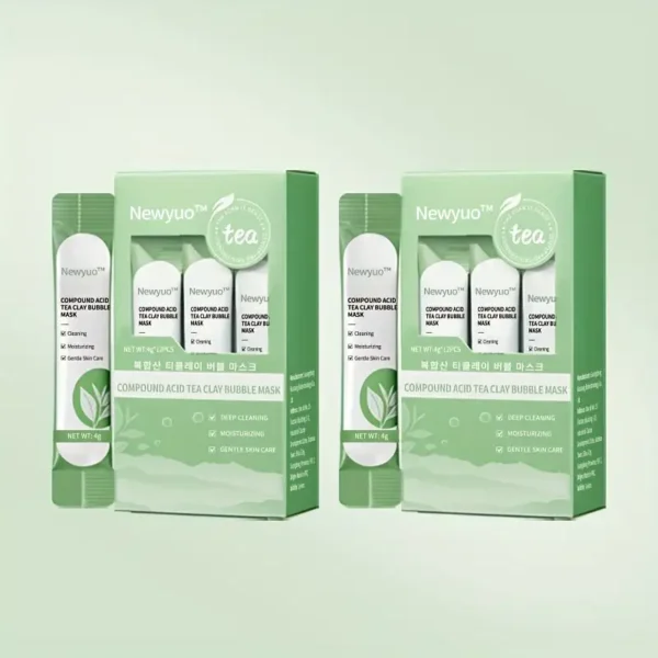 newyuo™ Green Tea InstaFoam Detox Mask