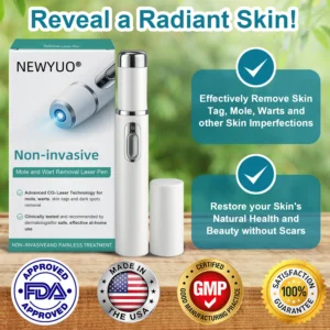 NEWYUO® Non-invasive Mole and Wart Removal Laser Pen 🟢1
