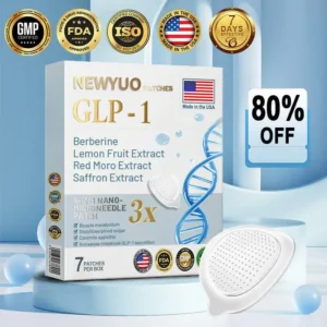 [🧘🏼Naturally shape your body]💎 Newyuo® 5-in-1 GLP-1 NANO MICRONEEDLE PATCHES（Zero Pain, 24/7 Release | Lose 20lbs FAST | 90% Sugar Drop | ）