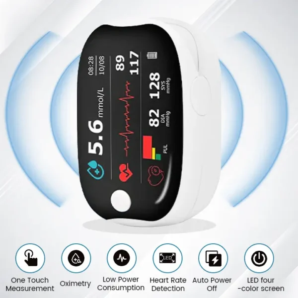 Newyuo™ Advanced Laser Glucose Monitor – No Pricks, 99.9% Accuracy!