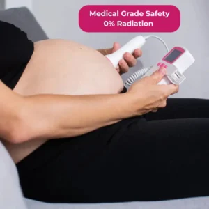 Newyuo™ BabyEcho Doppler — Hear Your Baby’s Heartbeat at Home + Free Ultrasound Gel