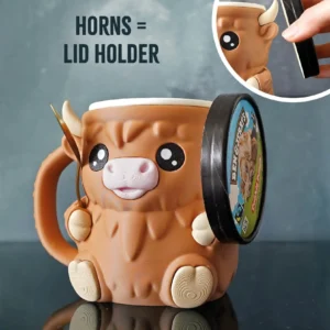 Newyuo  Brings You the Highland Cow That Hugs Your Ice Cream 🍦