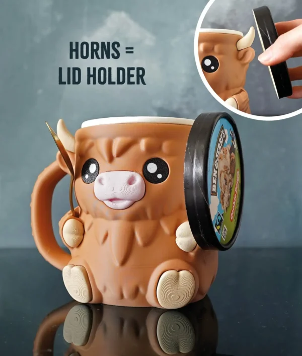 Newyuo  Brings You the Highland Cow That Hugs Your Ice Cream 🍦