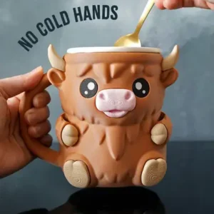 Newyuo  Brings You the Highland Cow That Hugs Your Ice Cream 🍦