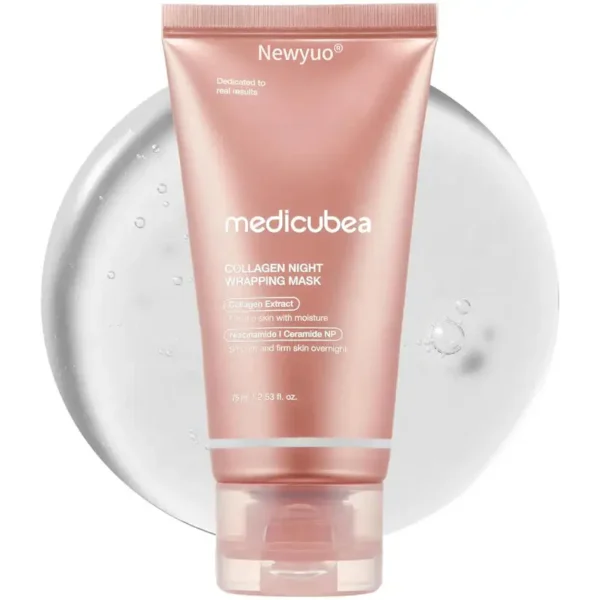 Newyuo® Medicubea Collagen Peel-Off Facial Mask — Firm, Brighten & Rejuvenate in One Step