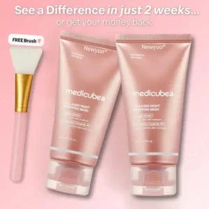 Newyuo® Medicubea Collagen Peel-Off Facial Mask — Firm, Brighten & Rejuvenate in One Step
