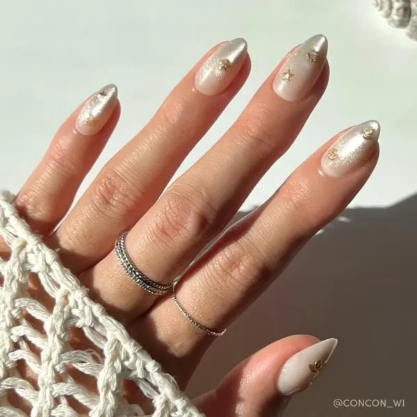 Newyuo Siren's Cove Press On Nail Set — Ocean-inspired Collection