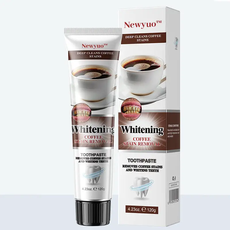 Newyuo™ Triple Whitening Toothpaste, Brightening & Stain Removal & Freshening Breath