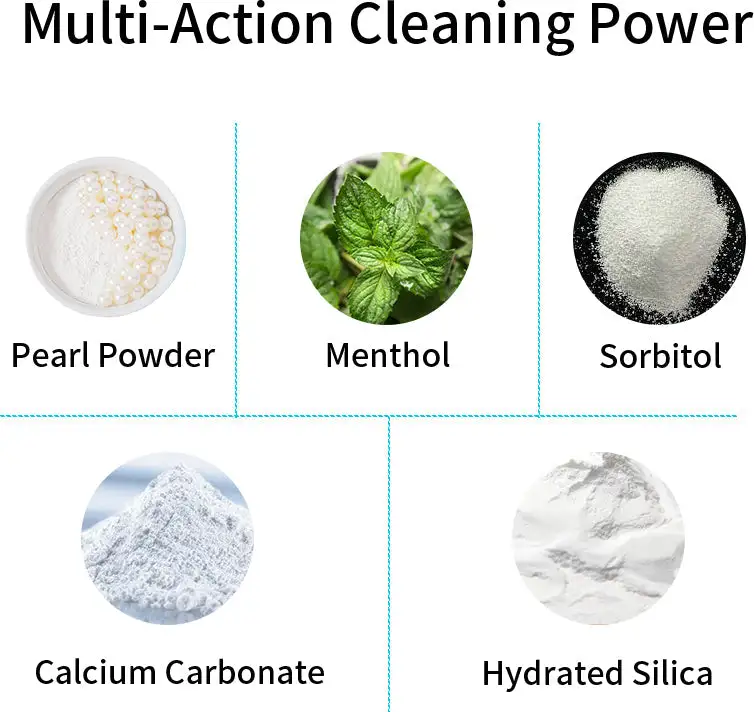 Newyuo™ Triple Whitening Toothpaste, Brightening & Stain Removal & Freshening Breath