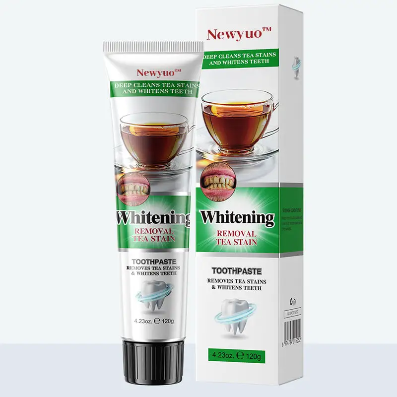 Newyuo™ Triple Whitening Toothpaste, Brightening & Stain Removal & Freshening Breath