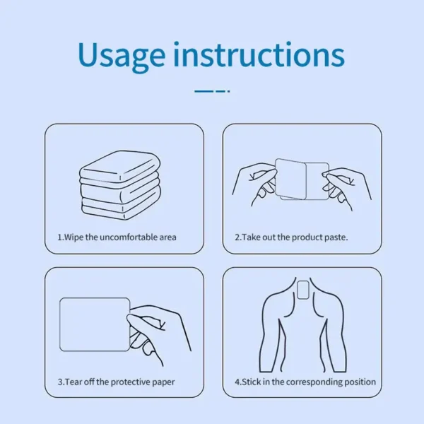 Newyuo™Japanese Neck & Shoulder Relief Patch – Soothes Stiffness, Swelling & Discomfort ✅
