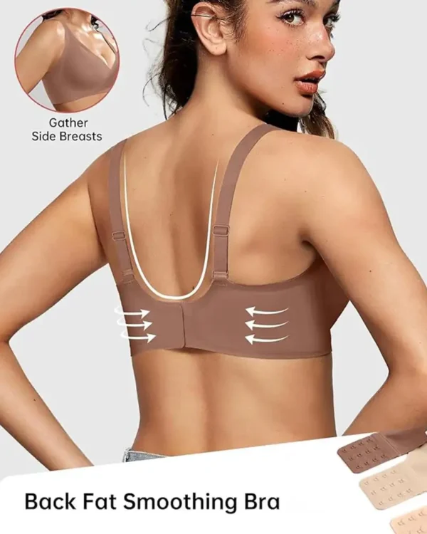 Newyuo™Seamless Deep V Push-Up Wireless Bra