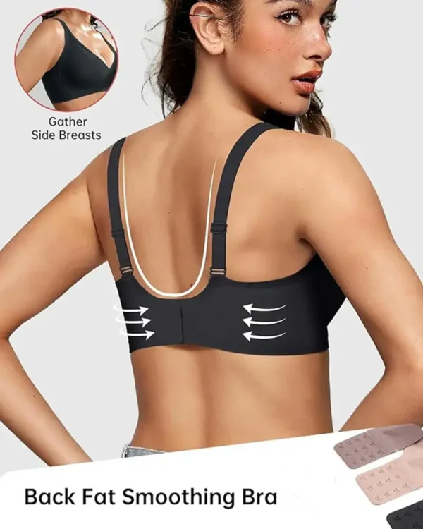 Newyuo™Seamless Deep V Push-Up Wireless Bra