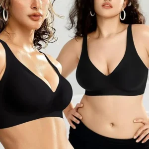Newyuo™Seamless Deep V Push-Up Wireless Bra
