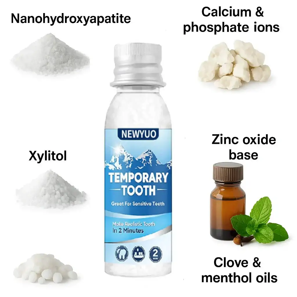 🦷 NEWYUO™ Dental Filling Gel – Pain-Free, Drill-Free Cavity Solution💖💖