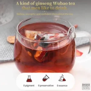 🌿 Newyuo® Ginseng & Mulberry Herbal Tea – Natural Energy & Balance in Every Cup