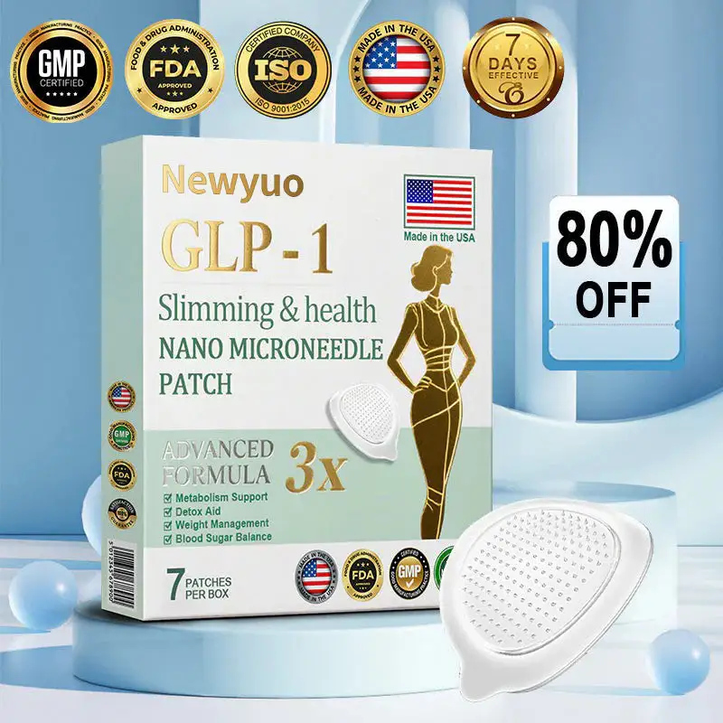 【Last Day Promotion 80% OFF🔥】Newyuo™ NIDDK-Tirzepatide Slimming & health NANO MICRONEEDLE PATCH🇺🇸👨⚕️(Zero Pain, 24/7 Release | Lose 20lbs FAST | 90% Sugar Drop | )🔥🎁