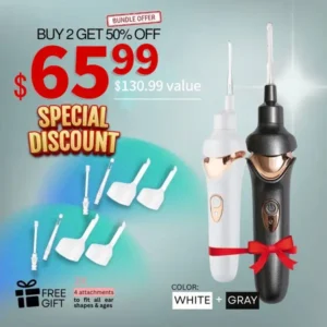 Newyuo® Electric Ear Wax Vacuum Cleaner – Safe, Quiet & Effective 👂✨