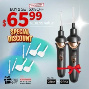 Newyuo® Electric Ear Wax Vacuum Cleaner – Safe, Quiet & Effective 👂✨