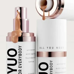 Newyuo™ Foundation – Age-Defying Coverage Meets Skincare Power