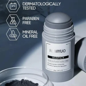 Newyuo™ mudpack,deep clean clay mask stick