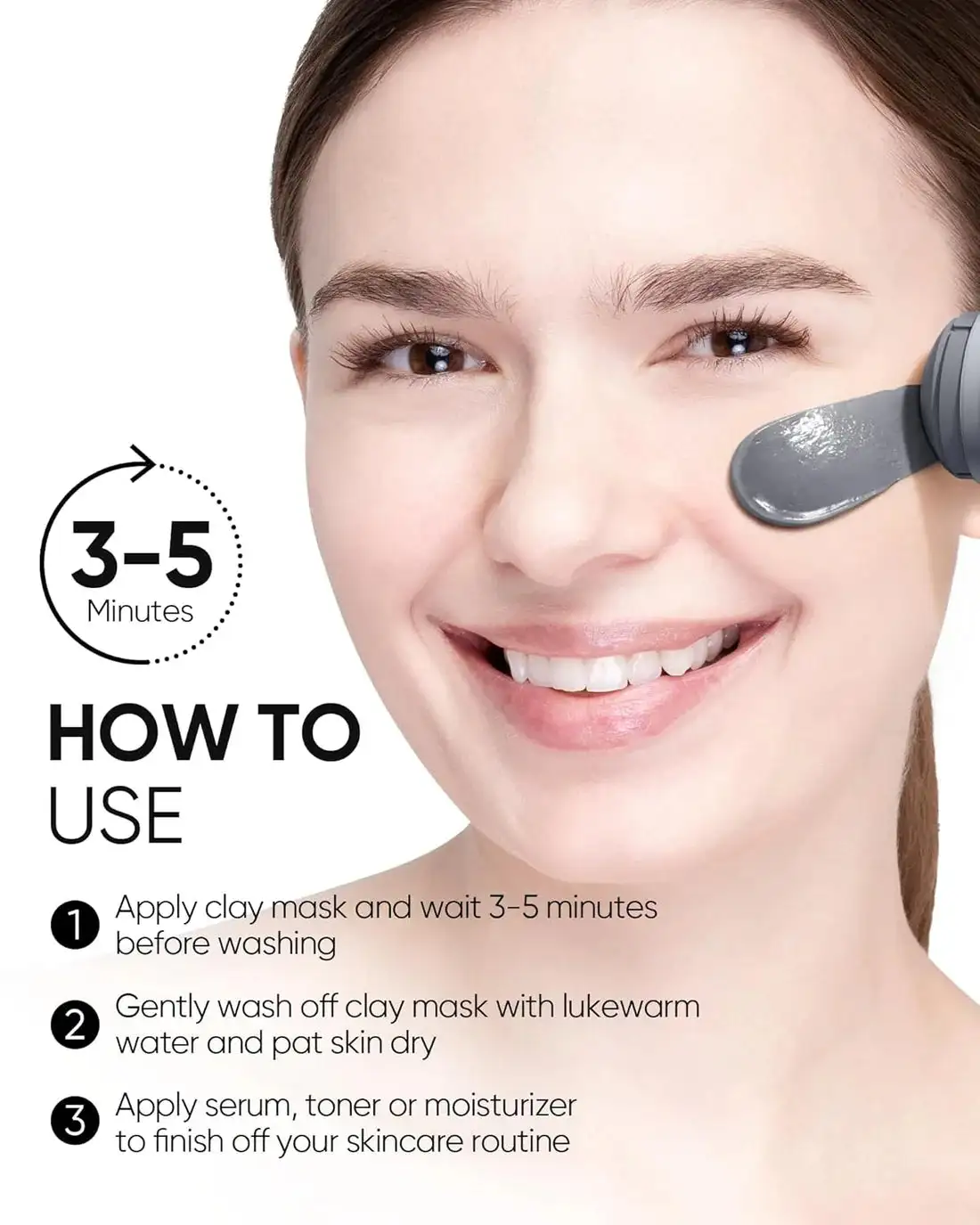 Newyuo™ mudpack,deep clean clay mask stick