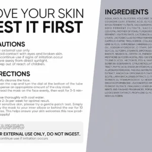 Newyuo™ mudpack,deep clean clay mask stick