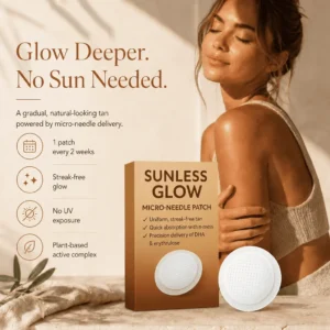 Newyuo®✨ Sunless Glow Micro-Needle Tanning Patch⚡ No Sun, No Streaks, Just a Natural Tan Glow 🌞