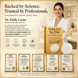 Newyuo®✨ Sunless Glow Micro-Needle Tanning Patch⚡ No Sun, No Streaks, Just a Natural Tan Glow 🌞