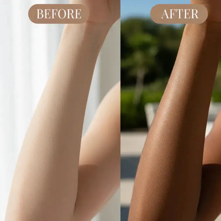 Newyuo®✨ Sunless Glow Micro-Needle Tanning Patch⚡ No Sun, No Streaks, Just a Natural Tan Glow 🌞