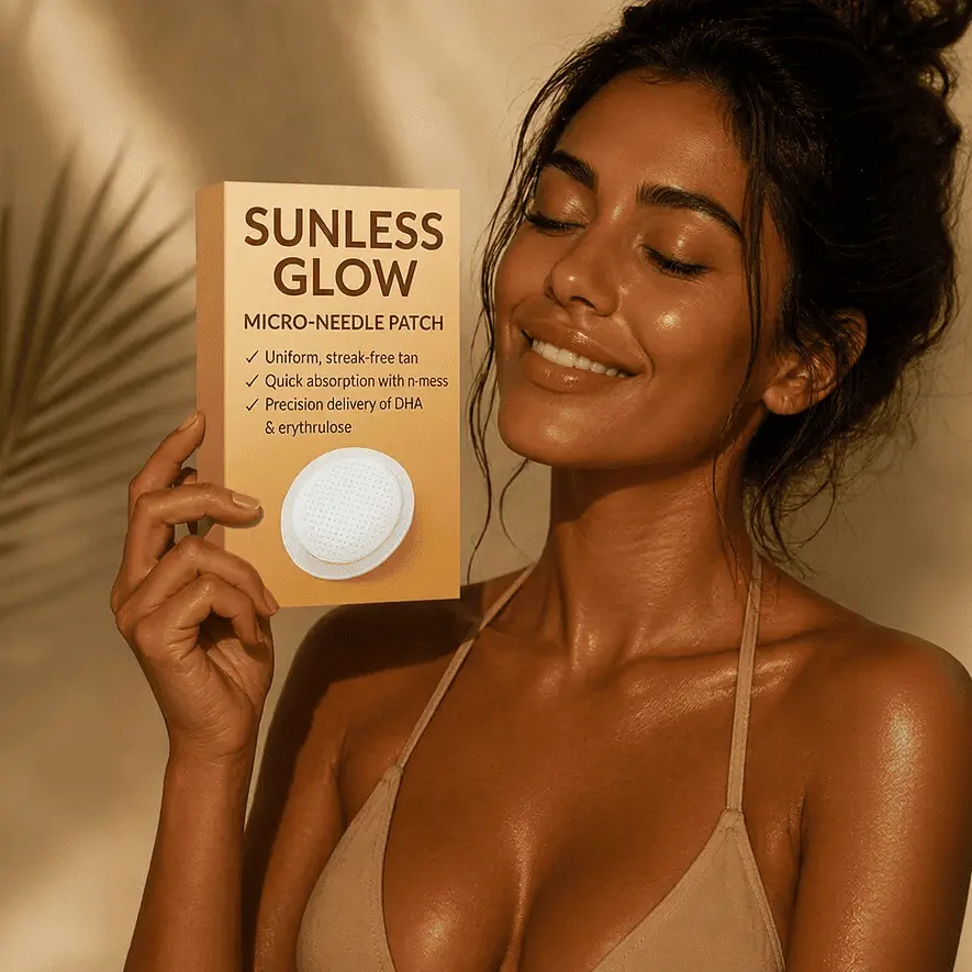 Newyuo®✨ Sunless Glow Micro-Needle Tanning Patch⚡ No Sun, No Streaks, Just a Natural Tan Glow 🌞